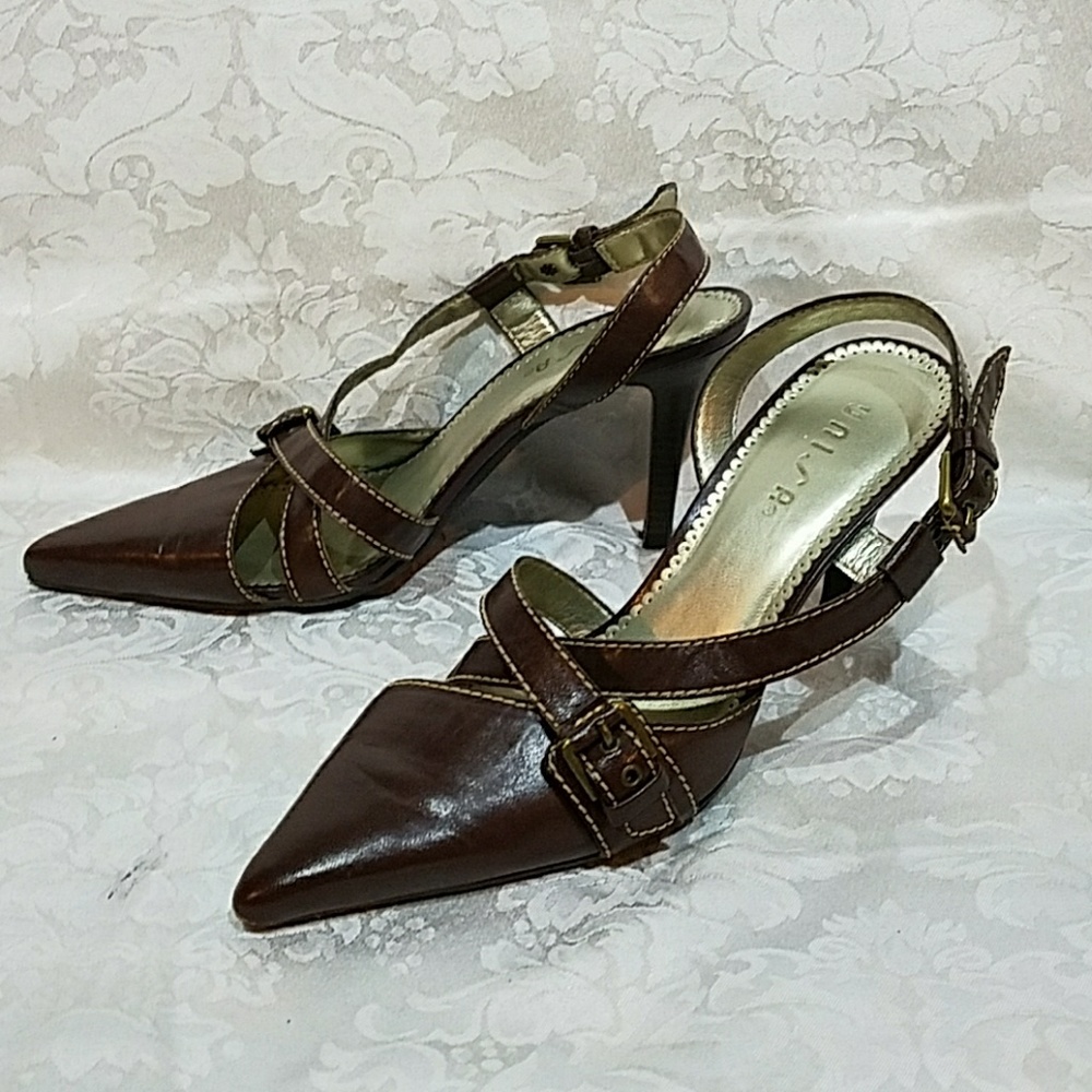 UNISA Slingback Strap Heel Pumps